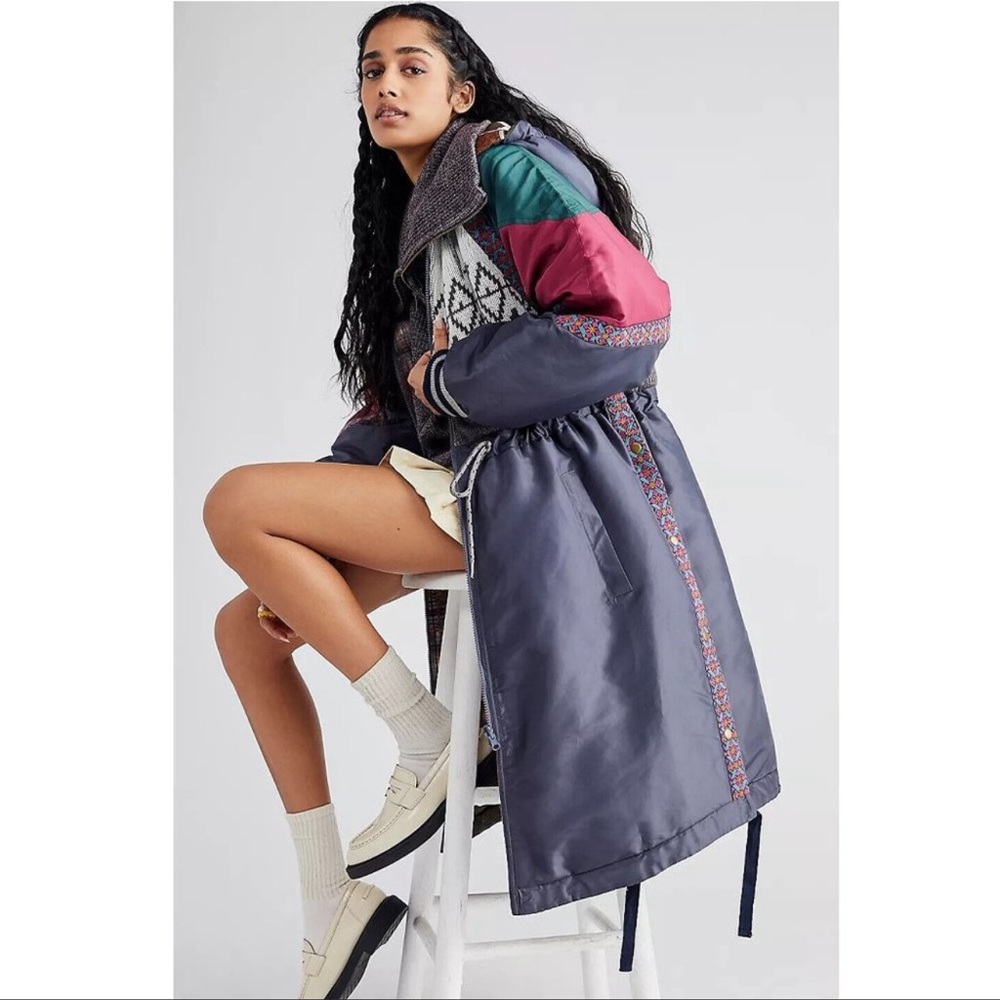 FREE PEOPLE Sienna Reversible Parka XL